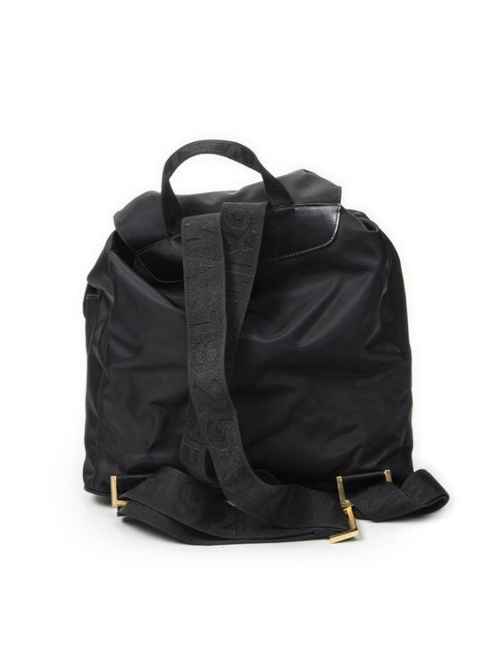 Fendi FF Logo Backpack Black Nylon Canvas main image 9